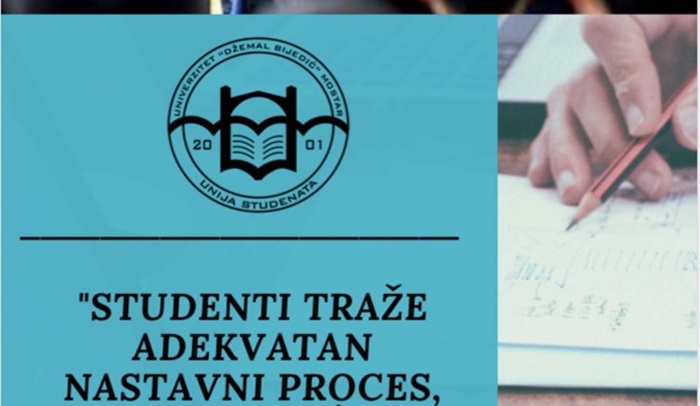 Studenti mostarskog univerziteta traže adekvatan nastavni proces