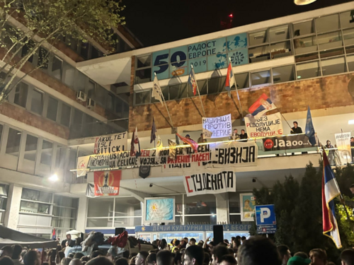 Studenti odgovorili RTS-u: Sretno sa tužilaštvom, mi vas čekamo šesti mjesec