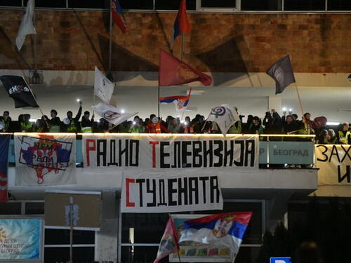 Studenti okončali blokadu RTS-a, novi veliki protest zakazan za 1. maj