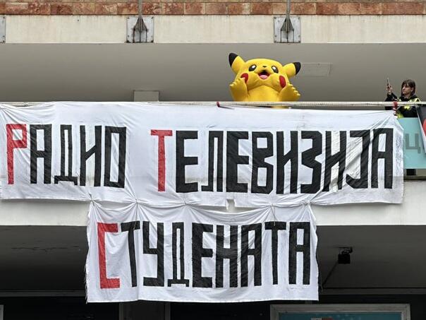 Studenti prekidaju blokadu RTS-a nakon što im je ispunjen uslov