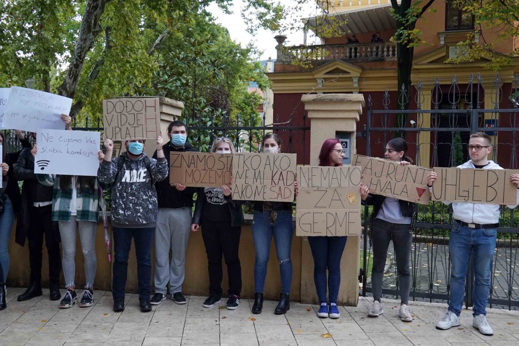 Studenti Sveučilišta u Mostaru izašli na proteste