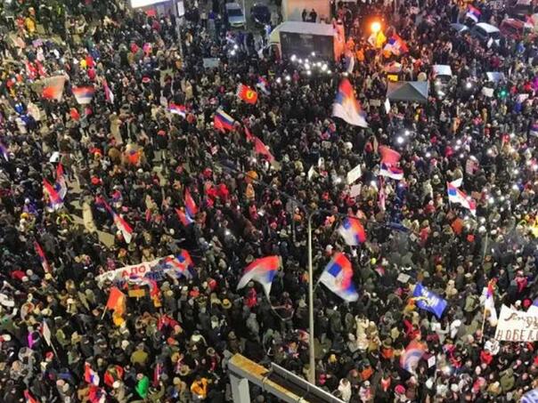 Studenti u Kragujevcu pročitali pismo: Traže djelovanje, ovo su im zahtjevi
