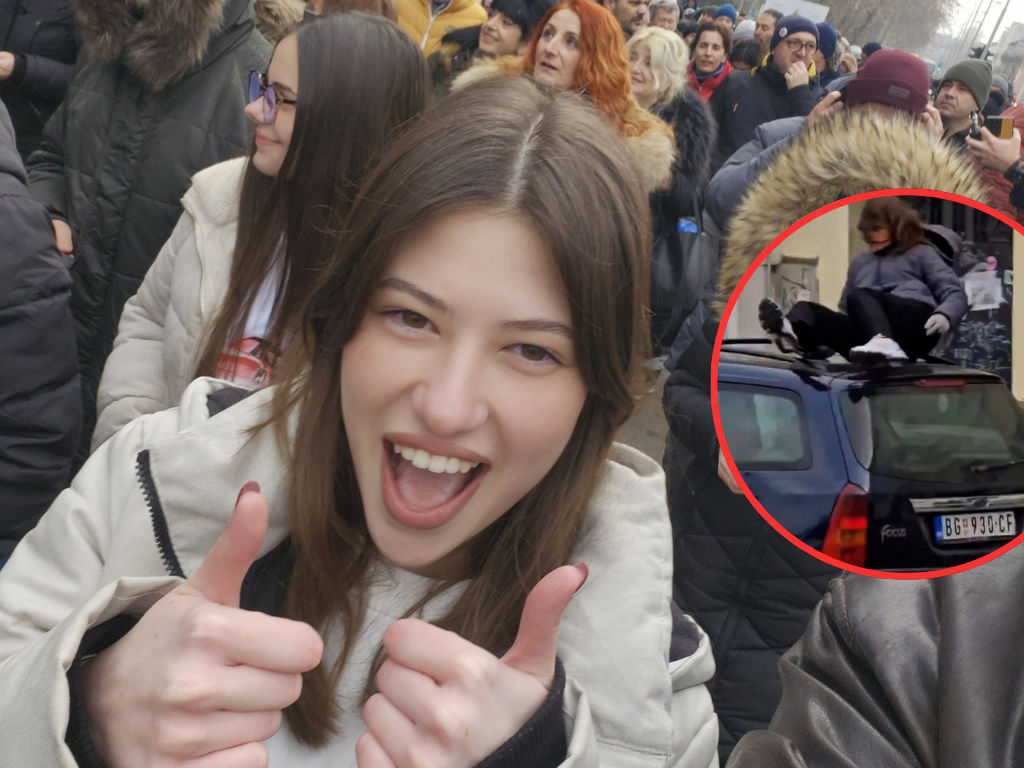 Studentica koja je pregažena u Beogradu se pridružila šetnji do Kragujevca