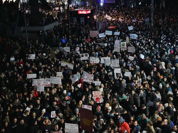 Studentima u Srbiji stiže podrška iz regije: 'Jedan svijet, jedna borba'