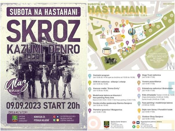 Subota na Hastahani uz bogat sadržaj