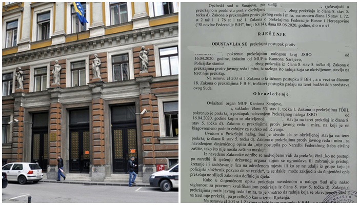 Sud u Sarajevu: Nenošenje maski nije kršenje zakona