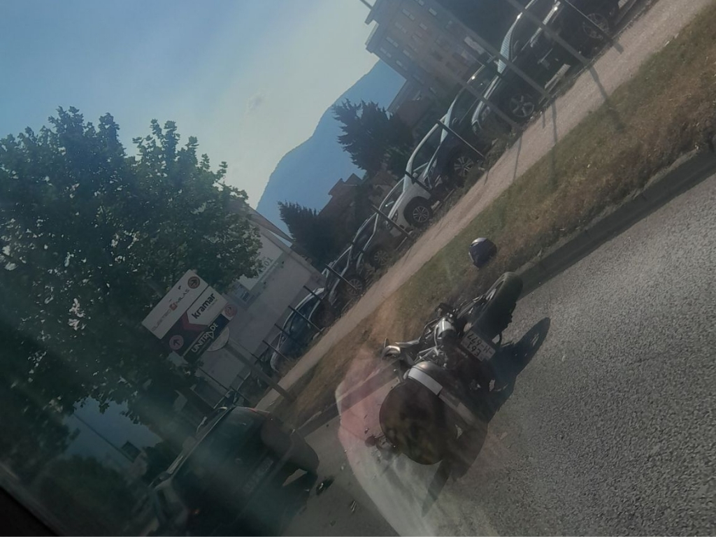 Sudar motocikla i auta na Stupu, jedna osoba povrijeđena