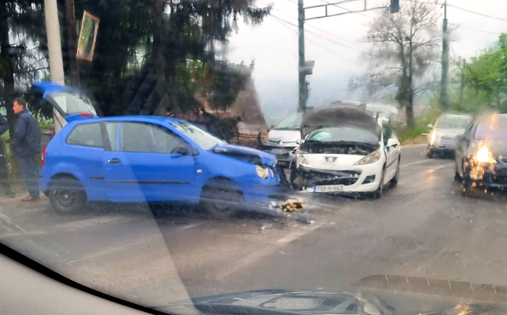 Sudar na Kobiljoj Glavi, gužve prema Sarajevu
