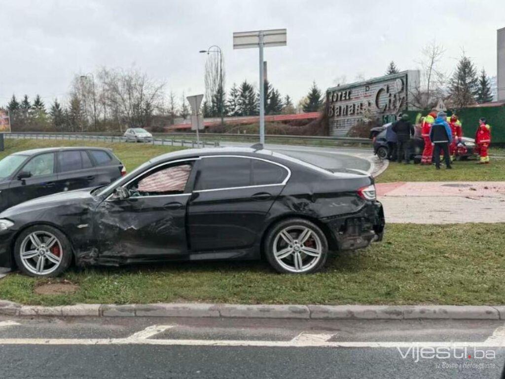 Sudar na Stupu: Dva automobila sudjelovala u nesreći