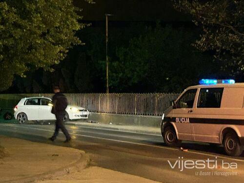 Sudar u Sarajevu, policija i hitna pomoć na terenu