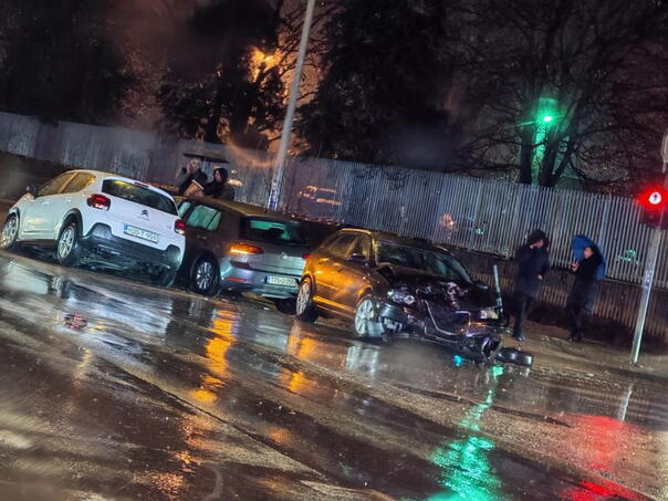 Sudar više vozila kod Audi servisa u Boriku: Ogromne gužve u Banjaluci