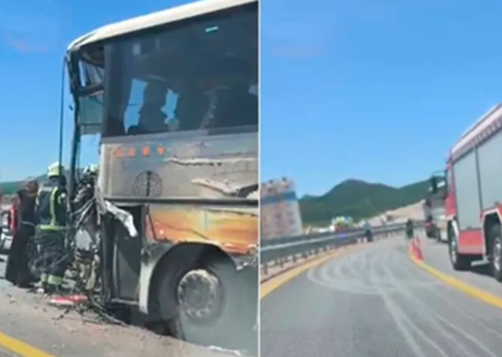Sudarila se dva autobusa na autocesti kod Splita
