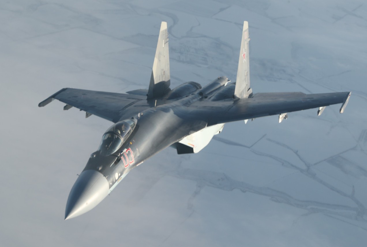 Sudarila se dva moćna Su-35S, poginuo pilot