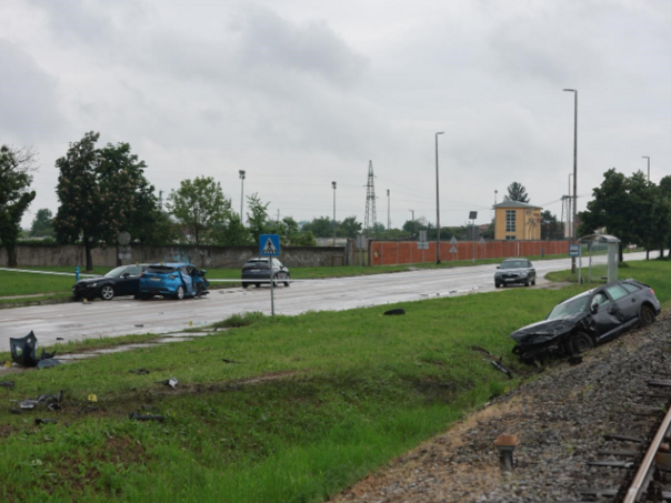 Sudarila se tri vozila u Županji, poginula jedna osoba