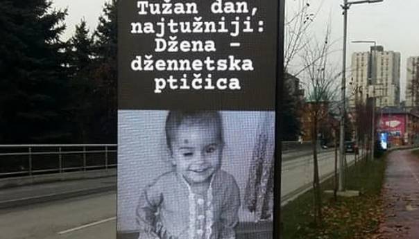 Sugrađani se opraštaju od malene Džene