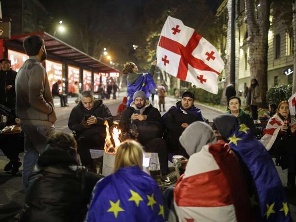 Sukobi policije i demonstranata u Tbilisiju nakon objave izbornih rezultata