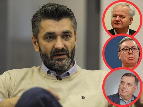 Suljagić: Milošević prijetio iz pozicije sile, Vučić i Dodik iz straha