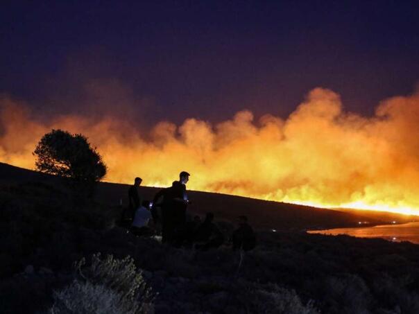 Šumski požari pustoše mediteransku obalu Turske