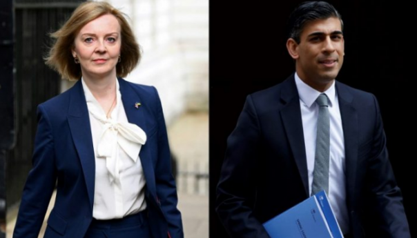 Sunak ili Truss bit će novi premijer/ka Velike Britanije