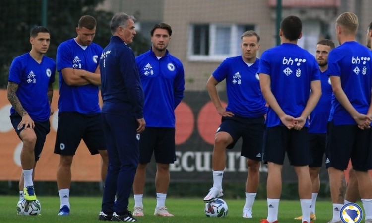 Šunjić doputovao, reprezentacija BiH na drugom treningu u punom sastavu