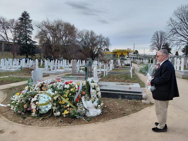 Supervizor Brčko Distrikta odao počast Erdoanu Morankiću