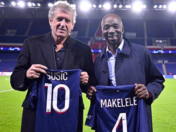 Sušić i Makelele gosti PSG-a na meču Lige prvaka