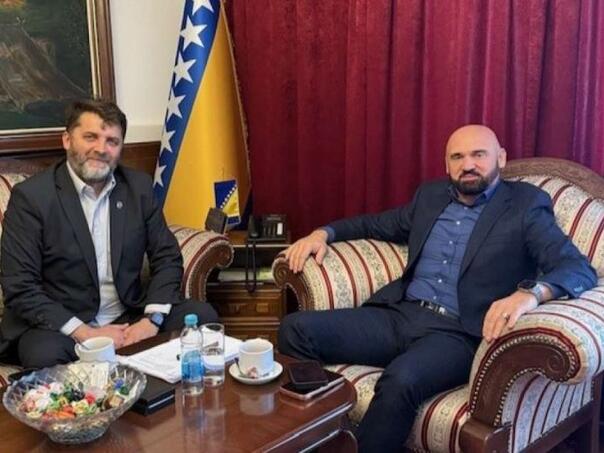 Susret Isaka i Katice: Razgovor o saradnji FUP-a i MUP-a KS