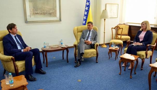 Susret Novalića i Milićević sa novim šefom Ureda Svjetske banke u BiH