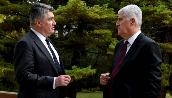 Susret u Zagrebu: Razgovarali Milanović i Čović
