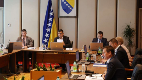 Sutra 85. vanredna sjednica Vijeća ministara BiH