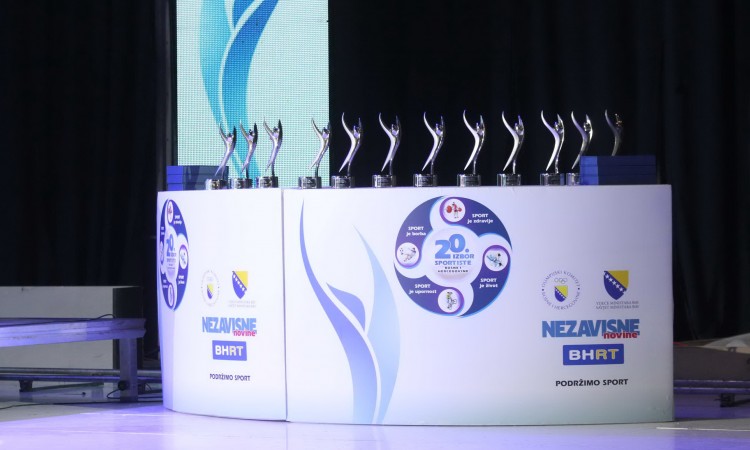 Sutra izbor sportiste godine u izboru Nezavisnih novina i BHRT-a
