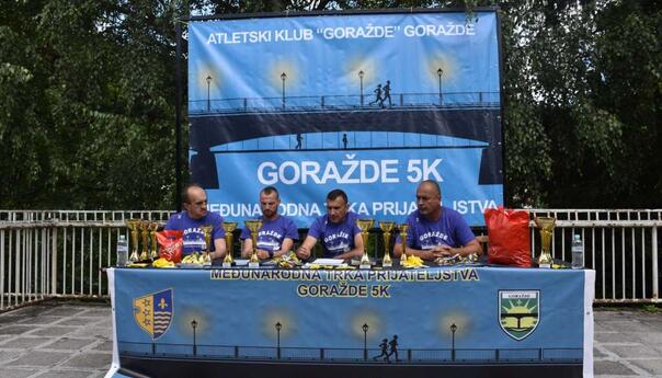 Sutra Međunarodna trka prijateljstva Goražde 5K sa oko 300 učesnika