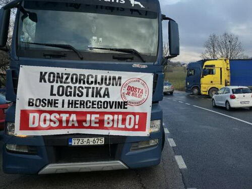 Sutra novi protest prevoznika, na granicama od 50 do 200 kamiona