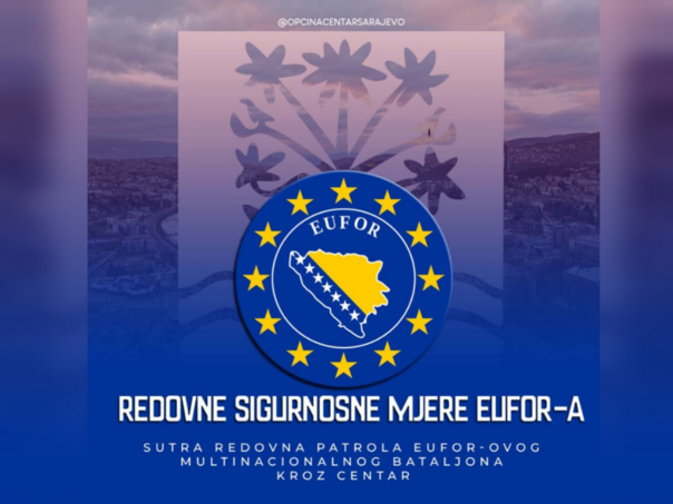 Sutra patrola EUFOR-ovog bataljona kroz Centar: Bez brige i panike