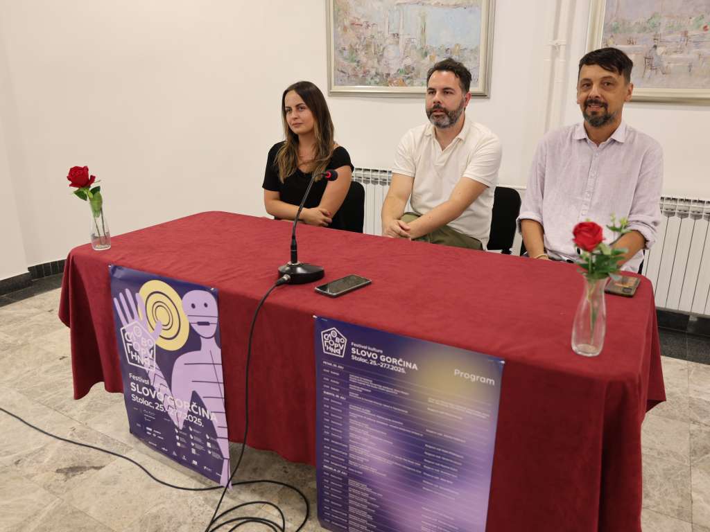Sutra počinje 54. izdanje festivala "Slovo Gorčina", bogat trodnevni program