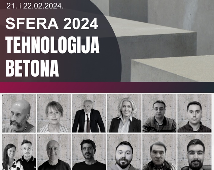 Sutra počinje konferencija i sajam 'Sfera 2024: Tehnologija betona' u Sarajevu