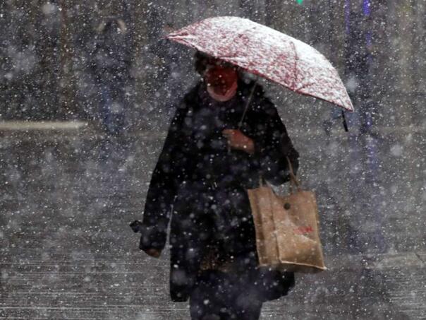 Sutra promjena vremena, u Hercegovini kiša, u Bosni susnježica, na planinama snijeg