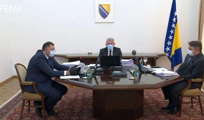 Sutra redovna i dvije vanredne sjednice Predsjedništva BiH