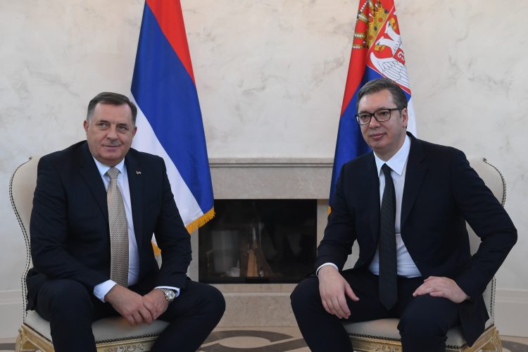 Sutra sastanak Dodika i Vučića