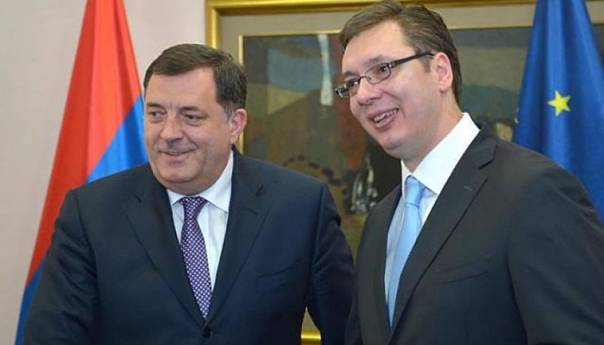 Danas sastanak Dodika i Vučića u Beogradu