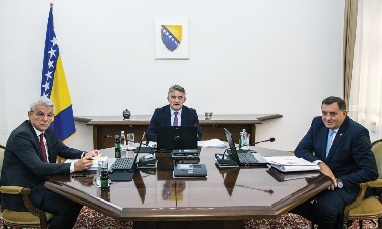 Sutra sjednica Predsjedništva BiH