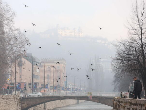 Sutra u BiH pretežno oblačno, jutarnje temperature od 2 do 8, dnevne od 10 do 16 stepeni