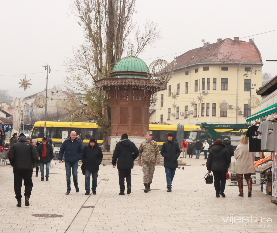 Sutra u BiH oblačno sa kišom u većem dijelu zemlje