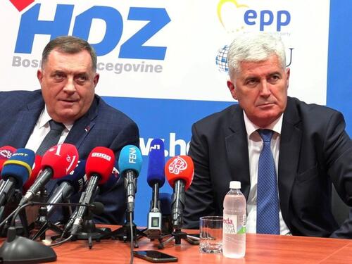 Svađa koalicionih partnera: Čović odbrusio Dodiku