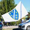 Sve je u znaku ljiljana: "Ludnica" u Zenici, navijači masovno stižu