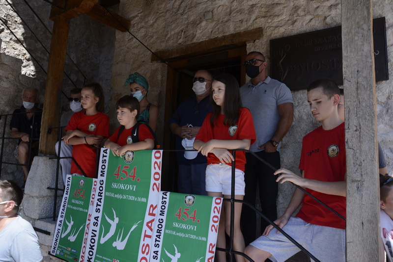 Sve spremno za skokove sa Starog mosta