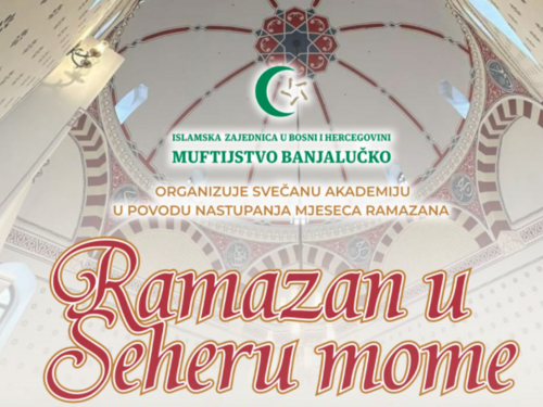 Svečana akademija "Ramazan u šeheru mome" u Banjoj Luci