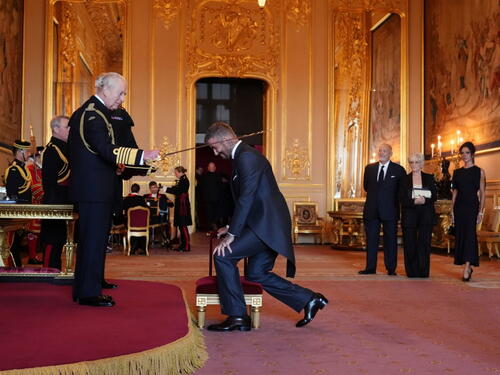 Svečanost u Windsoru: David Beckham zvanično postao vitez