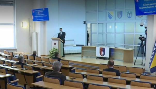 Svečana sjednica Skupštine KS: Počasni građanin KS Čedomir Jovanović