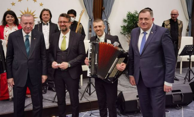 Svečana večera: Dodik i Erdogan častili muzičare
